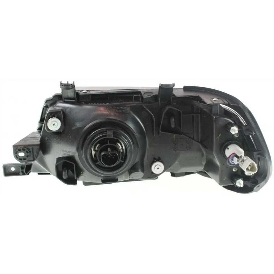 Faro bisel negro pasajero derecho compatible con Mitsubishi Montero Sport 2000-2004 Foto 2 de 3