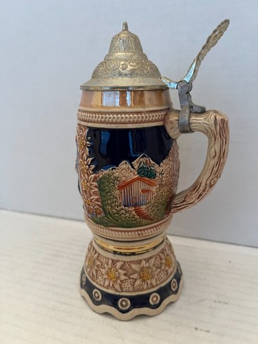 Vintage GERZ W. German Musical Beer Stein - Works And Plays Lily Marleen 8,5" - Bild 2 von 8
