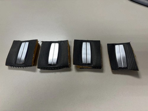 1970-71 Barracuda Gran Coupe Original Seat Back Emblem Set - Picture 1 of 12