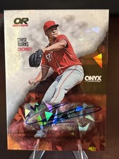 2024 Onyx Rips - Chase Burns Auto /465 - Reds Star Rookie #RACHBU