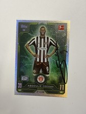 Abdoulie Ceesay Original Signiert Autogramm Match Attax Karte FC St. Pauli FCSP