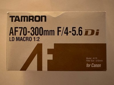 Tamron AF70-300mm F/4-5.6 Di LD Macro 1:2 Objektiv Canon