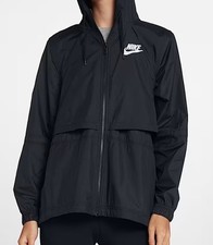 NIKE Essential Repel Water Women Running Jacket, Size XS Black