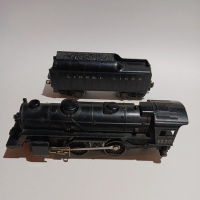 Lionel O Gauge 2-4-2  Steam Locomotive #1130 Pre-owned Tested, Works