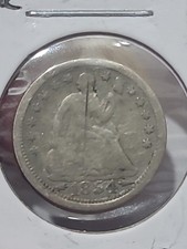 1854 Seated Liberty Half Dime, With Arrows