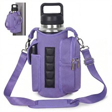 Magnetic Gym Bag,Magnets Gym Water Bottle Bag Carrier Holder with Pockets  S...