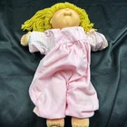 Vintage Cabbage Patch Kids Doll 25th Anniversary Xavier Roberts Yellow Hair Blue