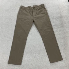 Flint And Tinder 365 Pants Mens 36x30 Khaki Slim Fit Stretch Twill Chino Casual