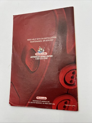 Starfox64 Instruction Booklet Manual ONLY N64 Nintendo 64 Starfox Retro Game GUC - Picture 6 of 6