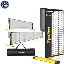 Portable Pickleball Net for Driveway, 22FT Regularion Size Pickle Ball Net Se...