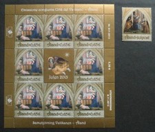ALAND  -  Mi.Nr.:    384 Klbg. + 385 -  postfrisch (M-0088)