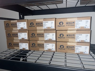 9 Units NEW - Gigamon - G-TAP A-TX  Always On  Network Tap Splitter, GTP-ATX01