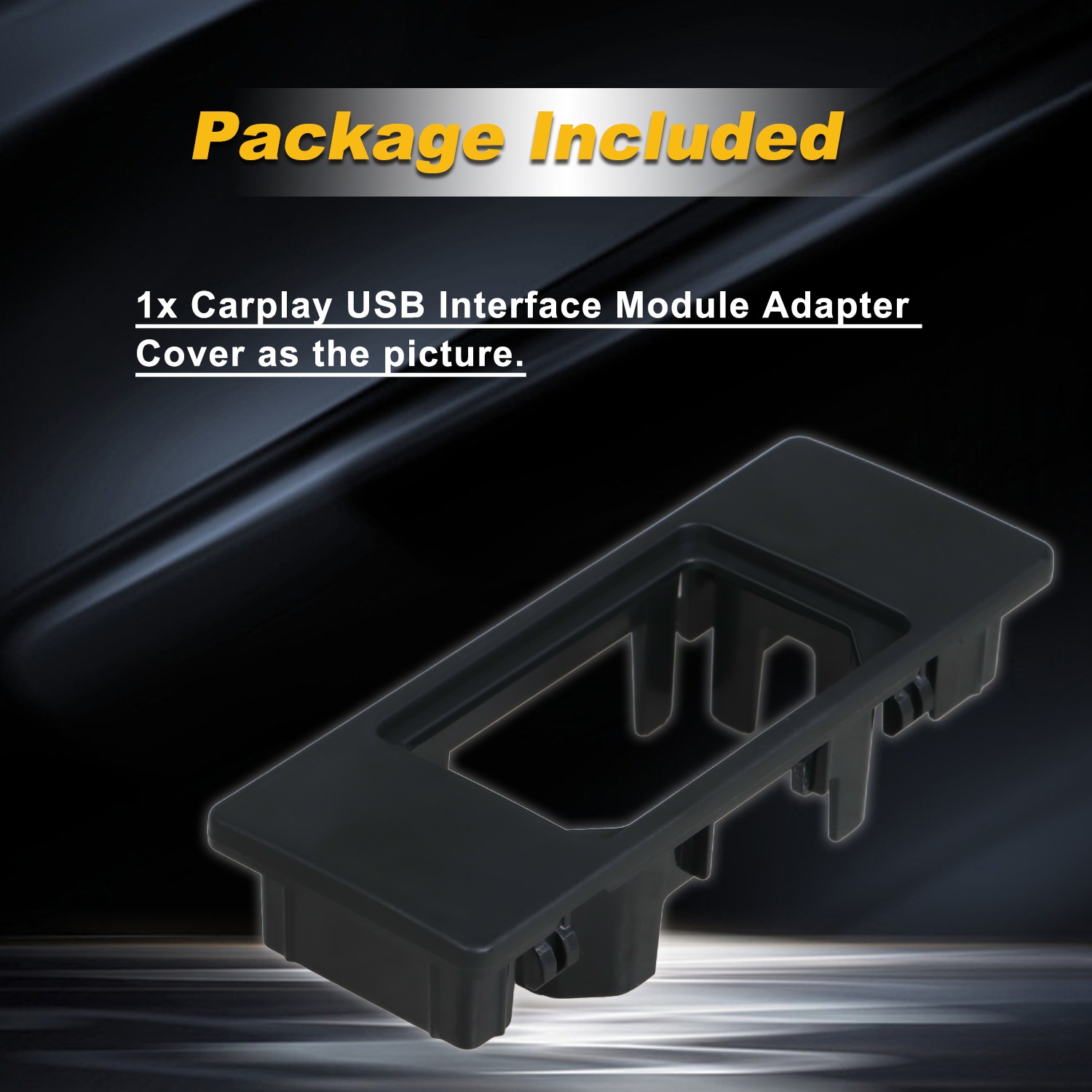 Sync 3 Medium Box USB Port Adapter Cap for 2013-2019 Ford Super Duty