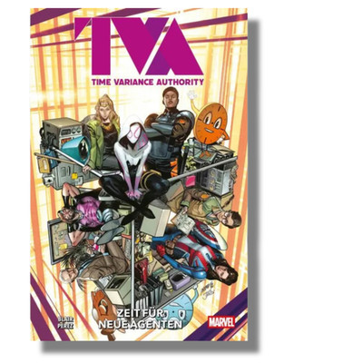 TVA   Time Variance Authority | Marvel Comic | Loki | neuwertig