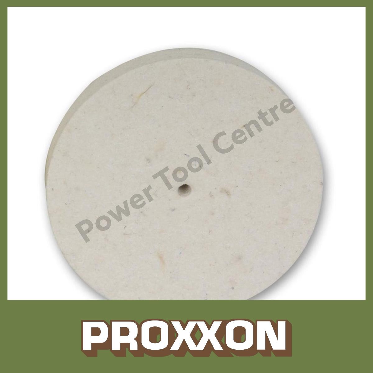 Proxxon 28004 Felt Cloth Polishing Disc Ø 100 x 15 mm for PM 100 NO 28 004