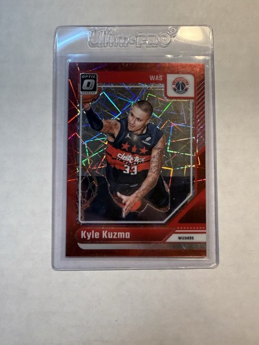 2024-25 Panini Donruss Optic Kyle Kuzma #10 Red Velocity Prizm /299