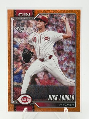2026 Topps Series 2 - Nick Lodolo #643 Reds ORANGE Foil /25