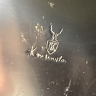 Vintage Aluminum MCM Kensington Tea Coffee Pot monogram B Art Deco Wood Handle — photo 4