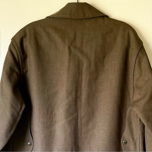 Filson Vintage Mackinaw Wool Cruiser 100% Wool Brown Jacket Size 40 GUC - Picture 8 of 9