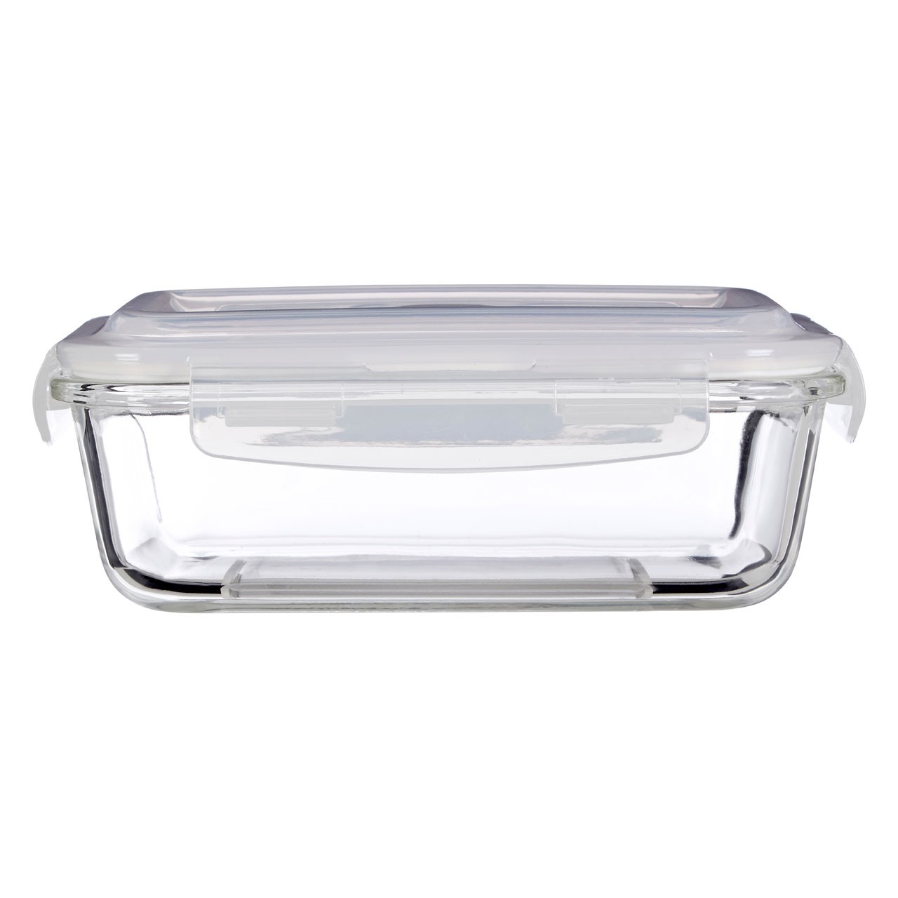 Freska 1040ml Borosilicate Glass Lunch Box Food Container Airtight Plastic Lid