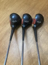 1962 MACGREGOR Tourney AT2W  Persimmon Wood Set 1,3,4 Pro-Pel Action #2 Regular