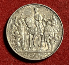 Prussia 2 Mark 1913 A Victory Over Napoleon Silver Coin KM#532 T11054