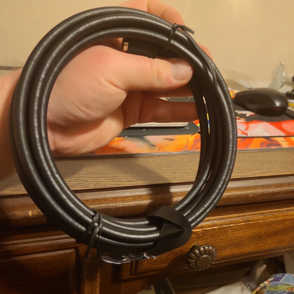 Brand New 10ft Coax Cable Internet Television TV Flex 18 AWG - Image 2 of 4