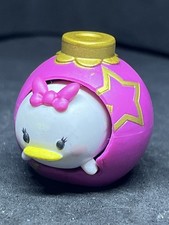 Disney Tsum Tsum Daisy Duck in Ornament Figurine Stackable Mini 0.75" A3