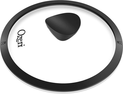 #ad Ozeri Tempered Glass Pan Lid 8 in 10 in 11in 12 in with Black Silicone $16.94