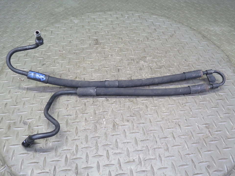 2001 BMW E46 330ci SET OF 2 POWER STEERING HOSE PIPE LINE OEM - Image 3 of 4