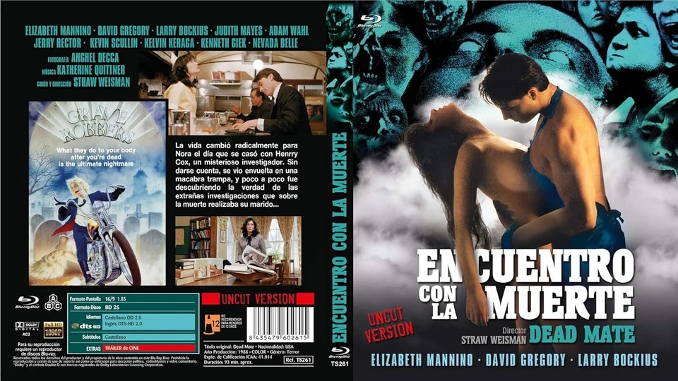 Dead Mate (Graverobbers) (1988) - Blu Ray Disc - - Image 2 of 2