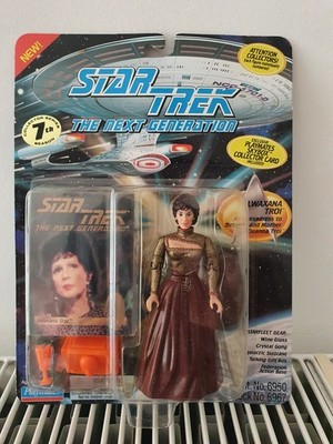 ''STAR TREK 5 INCH TNG FIGUR LWAXANA TROI SERIE 5 OVP''