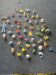 Vintage Tomy Pokemon Figure Lot of 50 Figures