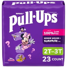23 Count Pull-Ups Girls' Potty Training Pants, Size 2T-3T Training Underwear