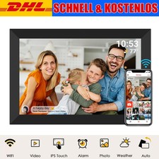 Digitaler Bilderrahmen 10,1Zoll Bildschirm Elektronischer Audio Video Fotorahmen