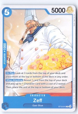 [T558] One Piece - Zeff ST12-013 ENG