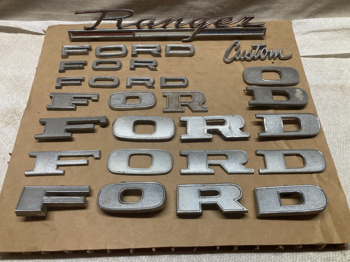 60's and 70's FORD truck emblems F150 F100 Ranger Custom | eBay