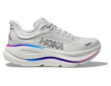 HOKA Bondi 9 Road-Running Shoes - Women's,Color: Cosmic Grey/White, Brand New