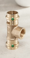 "Viega Profipress Sanpress T-StüCk 28Mm, 3/4\", Rotguss, 2217.2 313968"