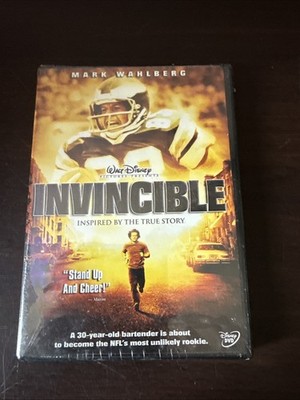 Invincible 2006 Disney Live Action Movie DVD Mark Wahlberg Sealed