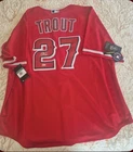 Mike Trout Autographed Signed Angels Authentic Nike Jersey MLB certification NWT