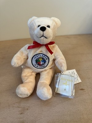 Heilige Bären ''Jubiläum'' Plüschbär - Celebration Serie 2000 mit Mini Bibel