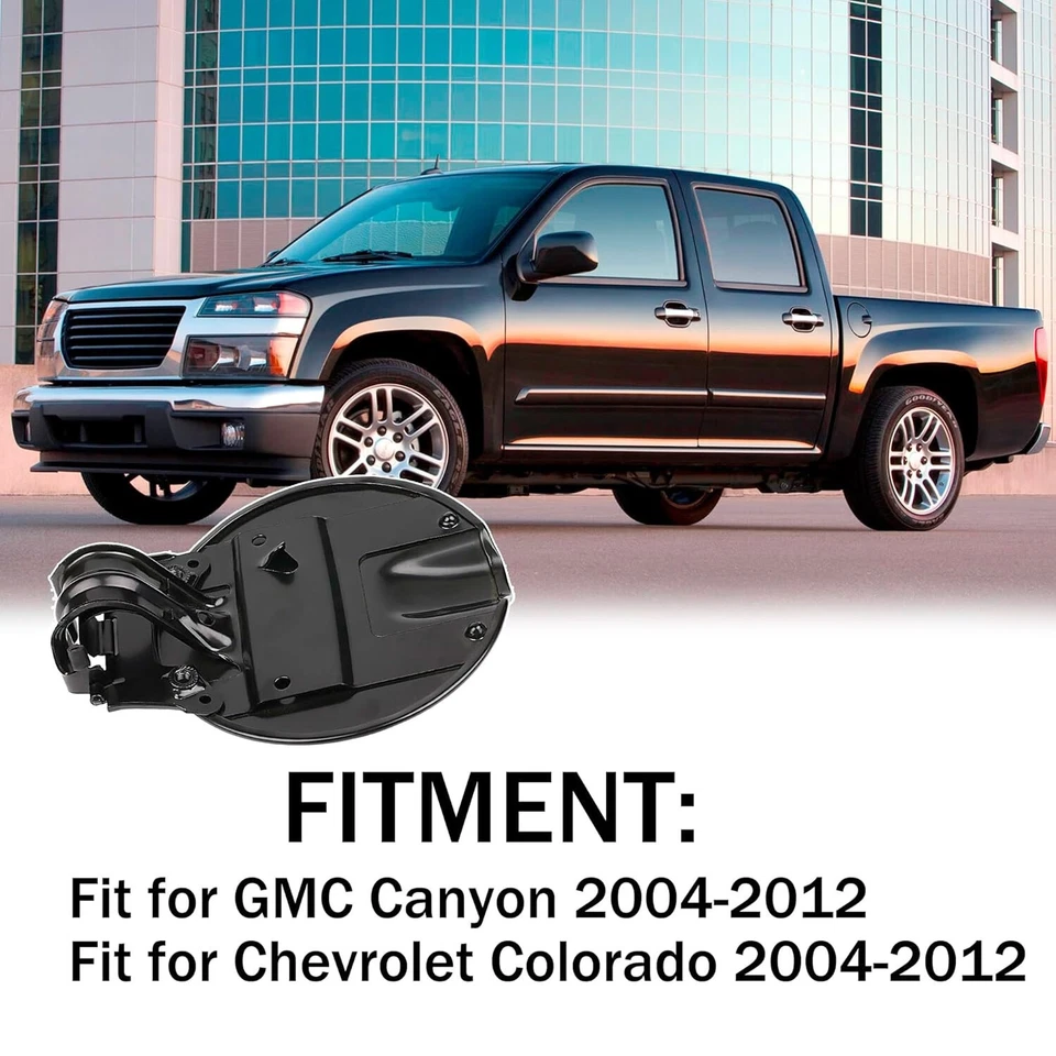 10385417 Fuel Filler Gas Door Tank Fit for Chevy Colorado & GMC Canyon 2004~2012 Foto 3 de 4
