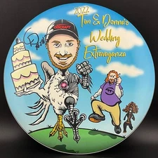 Discraft ESP Full Foil Super Color Buzzz *Signed* - 2022 Tim and Donna's Wedding