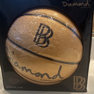 Diamond Supply Co x Ben Baller Official Size Gold Basketball! Brand new