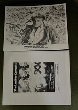 2 Stills The Lucifer Complex Movie promo Slicks For XXTV ‘78 Presskit Photos B&W