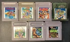 Nintendo Game Boy Lot of 7 (1 Color) - Mario, TMNT, MMPR, FoF - Tested!