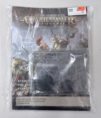 Warhammer Age Of Sigmar Kit Model And Book Starter Set Warrior New