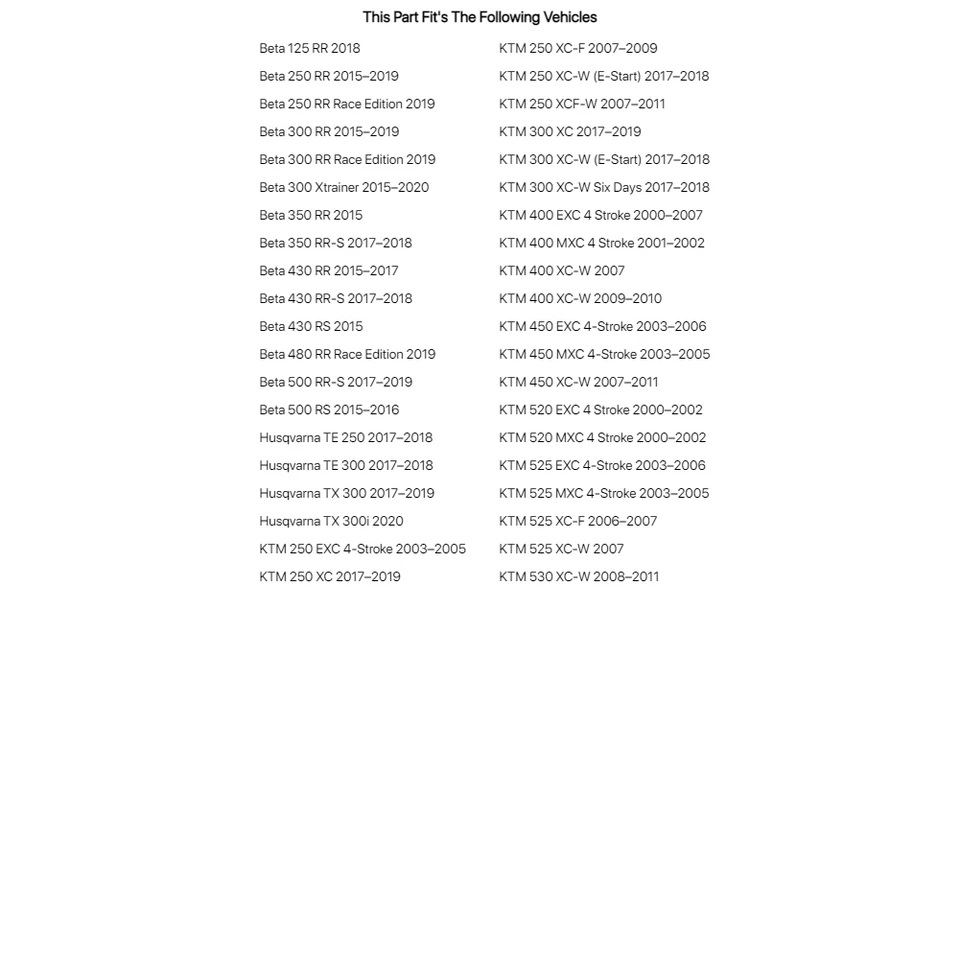 Trail Tech Complete Stator Kit 100 Watt For KTM 525 EXC 4-Stroke 2003-2006 - Image 3 of 3