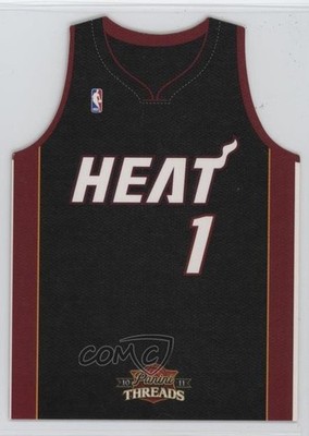 2010-11 Panini Threads Team Threads Away Chris Bosh #27 HOF 08r6